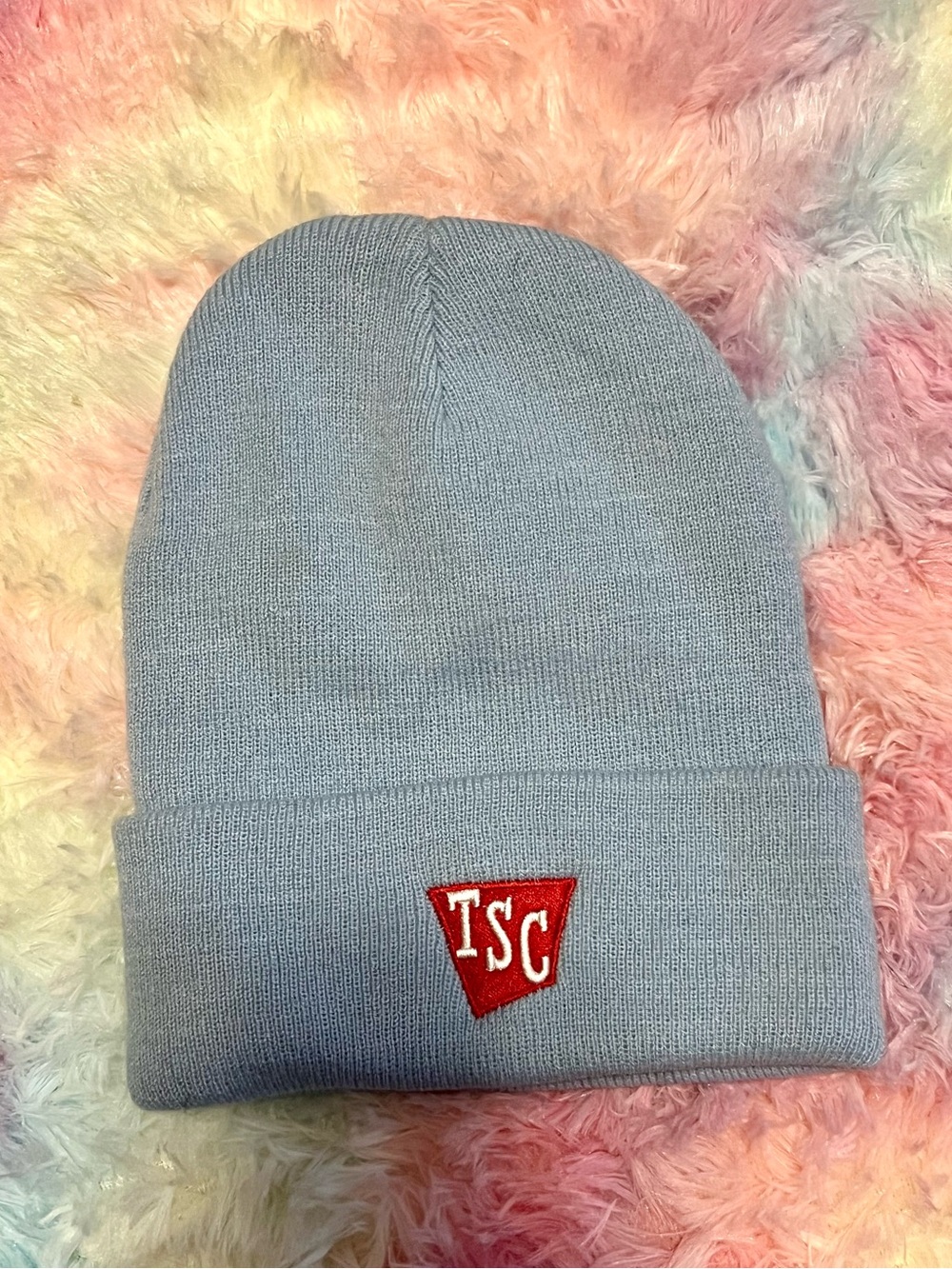 Baby Blue Tractor Supply Co Beanie Hat